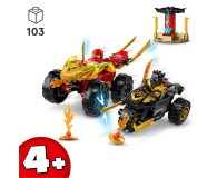 LEGO Ninjago 71789 Bitwa samochodowo-motocyklowa Kai vs. Ras - 1144467 - zdjęcie 3